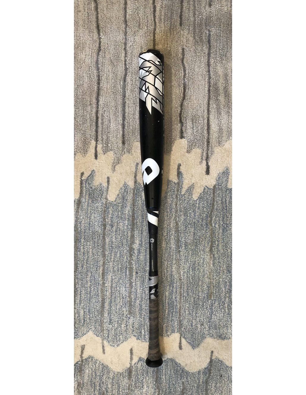 CUSTOM DeMarini Alloy Voodoo Raw 2016 (black/white) Used BBCOR