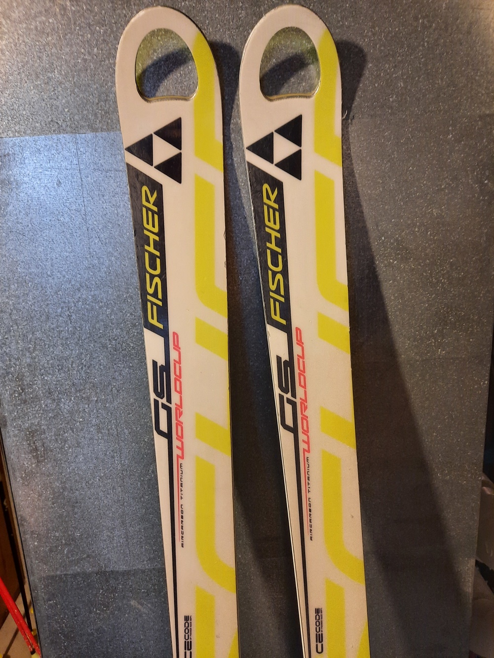 Skis Used Fischer Racing RC4 World Cup GS Without Bindings SidelineSwap