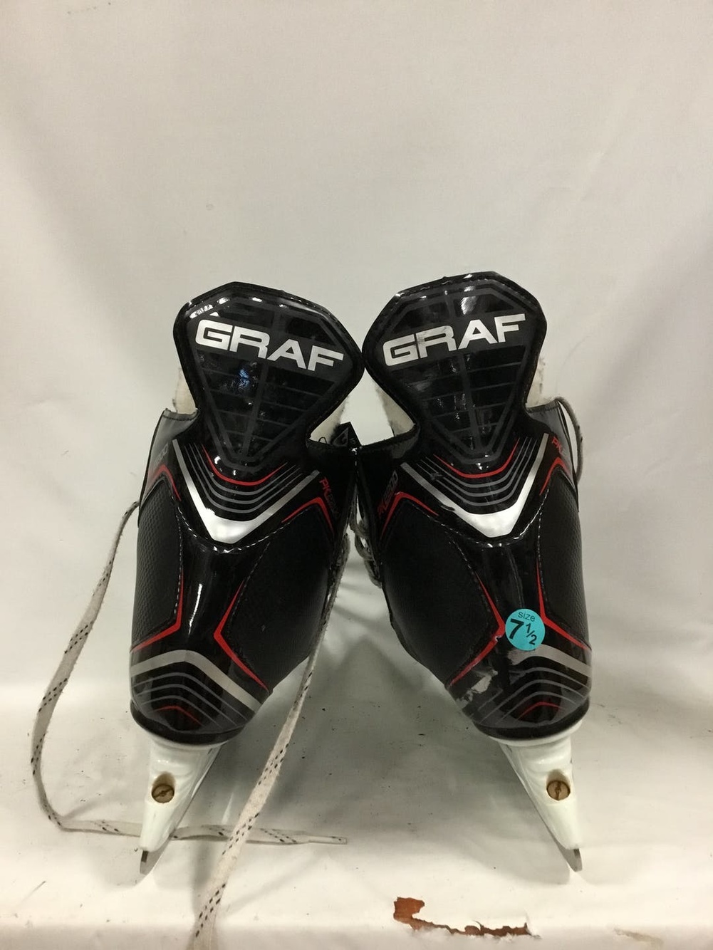 Used Graf Pk2200 Senior 7.5 Ice Skates Ice Hockey Skates SidelineSwap