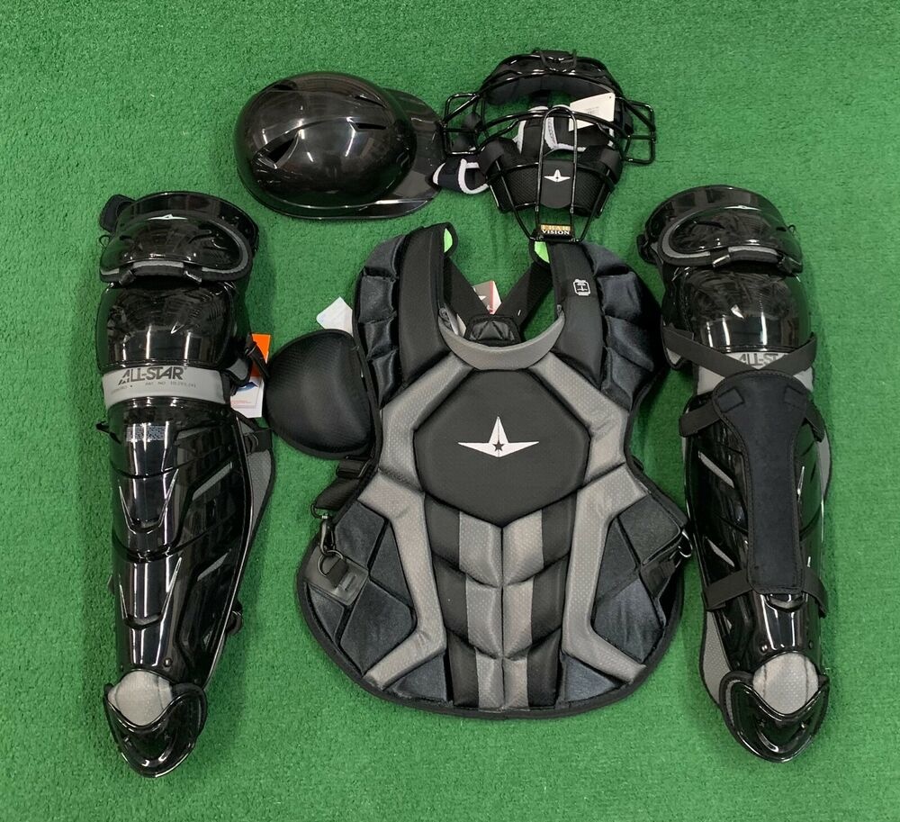 All Star System 7 Axis Adult Catchers Gear Set with Traditional