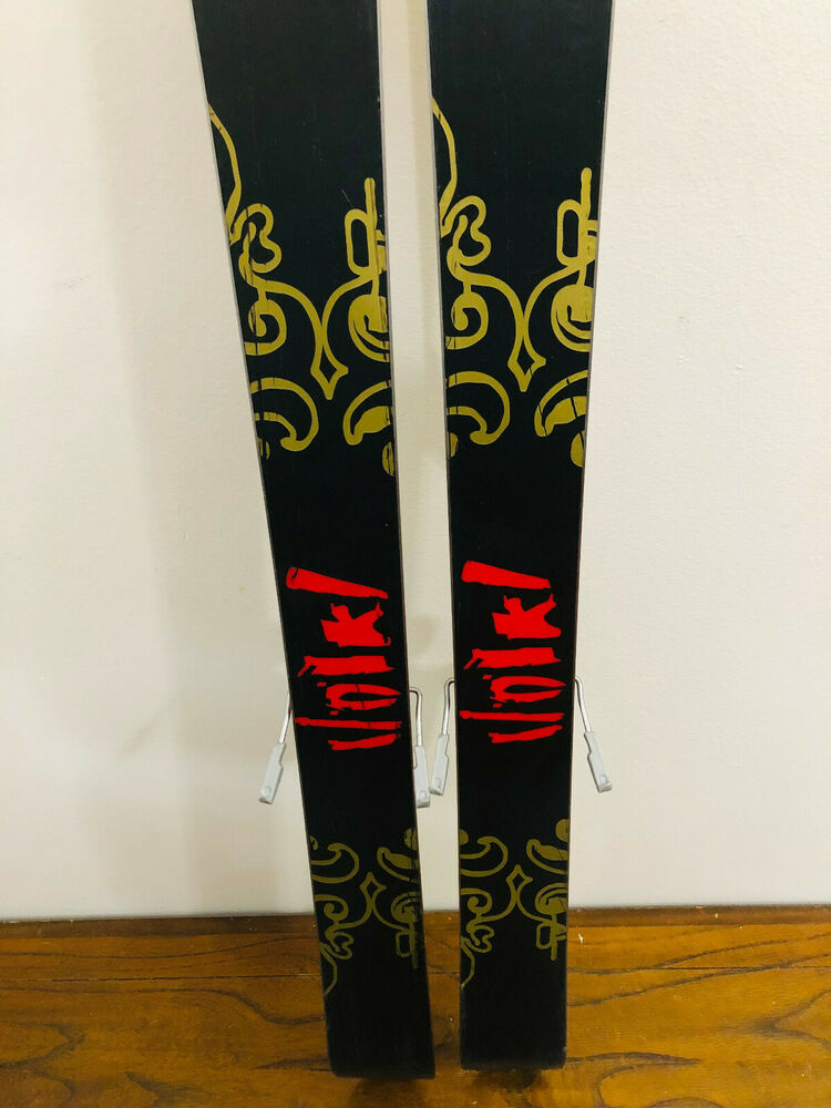 Volkl Gotama Downhill Skis 168 cm. Salomon 850 Bindings