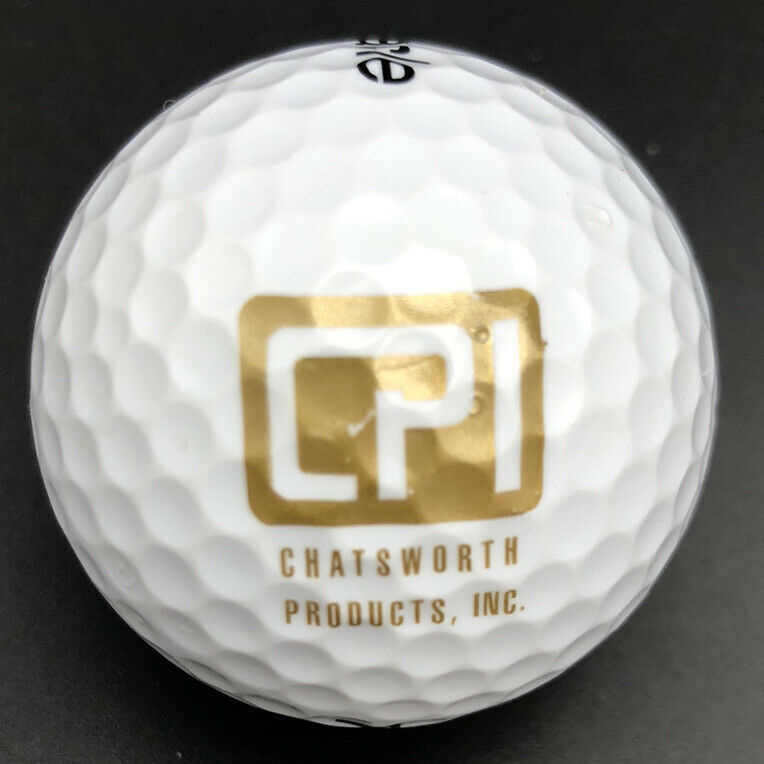 Chatsworth Products Inc Logo Golf Ball (1) Pinnacle Gold Distance