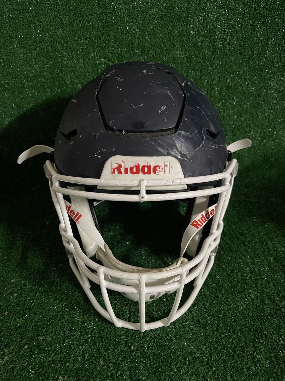 Adult Large Riddell Speedflex Football Helmet Navy Blue SidelineSwap