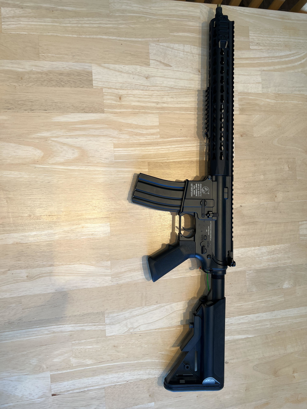 COLT M4A1 Full Metal 13" Keymod Airsoft AEG, Black, Airsoft gun