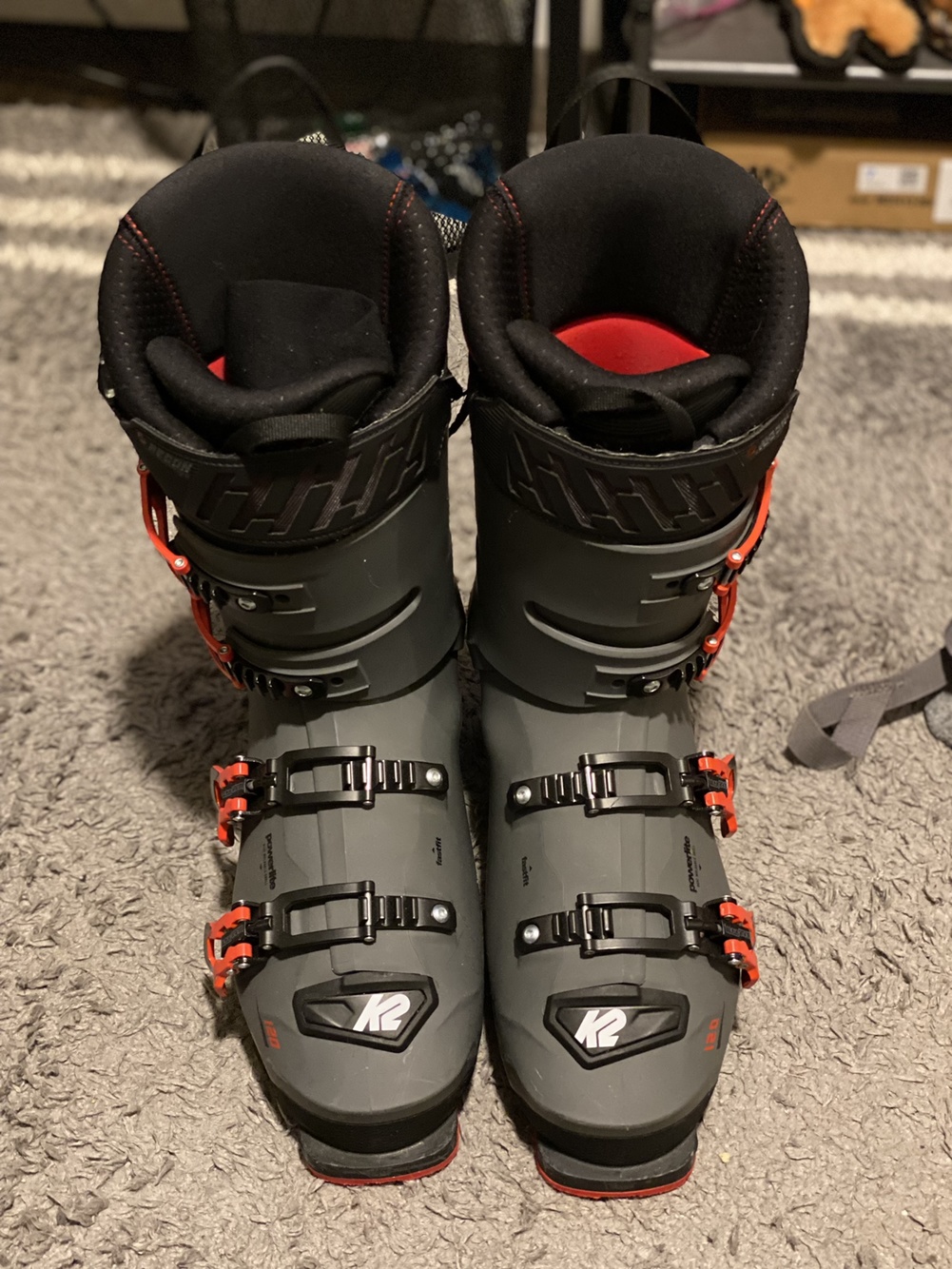 stiff ski boots