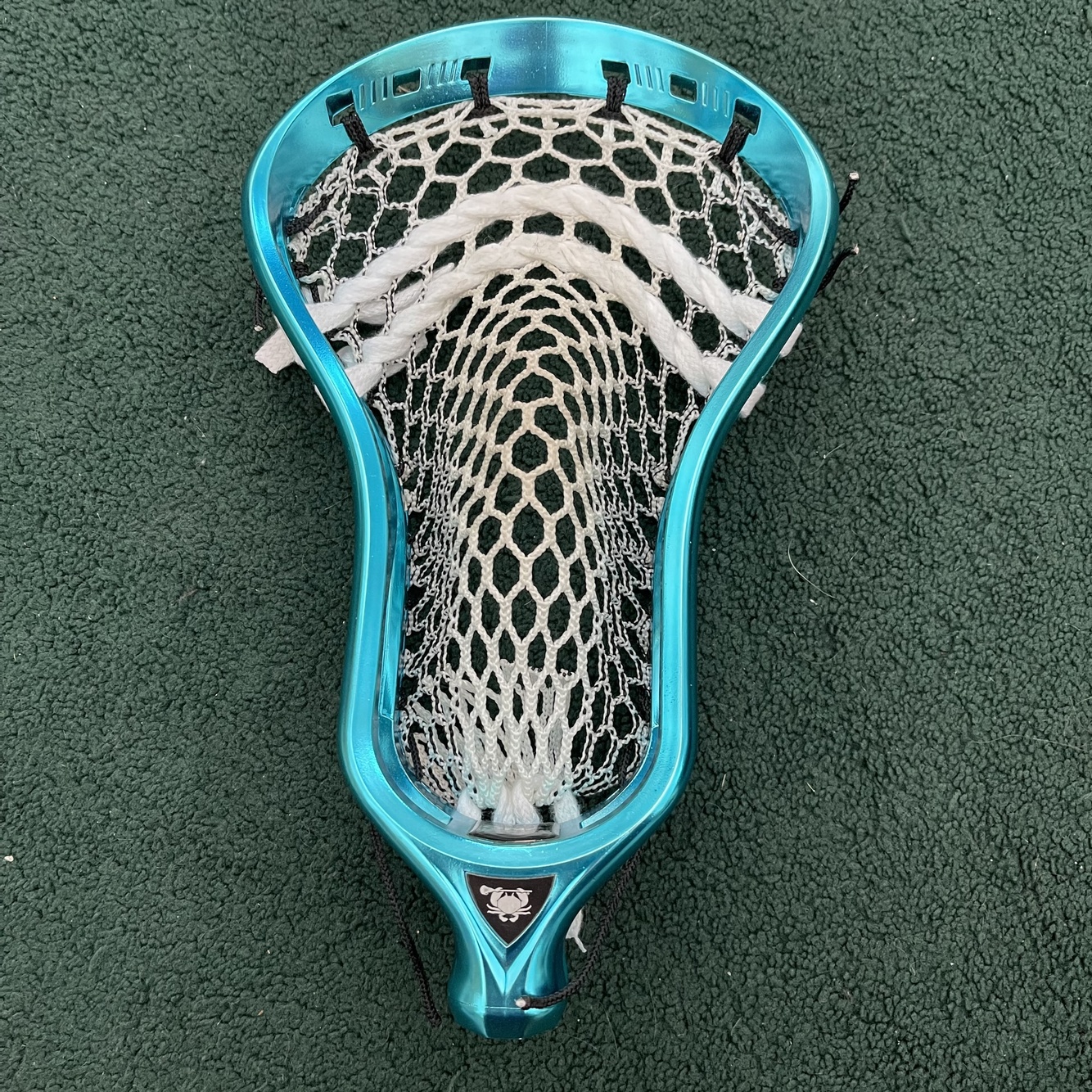 Chrome ECD DNA Lacrosse Head strung with Hero 2.0 Mesh (Send Offers