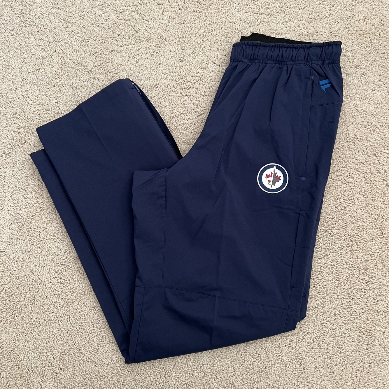 Winnipeg Jets Team Issued Fanatics Pro Rink Pants Men's Size Medium