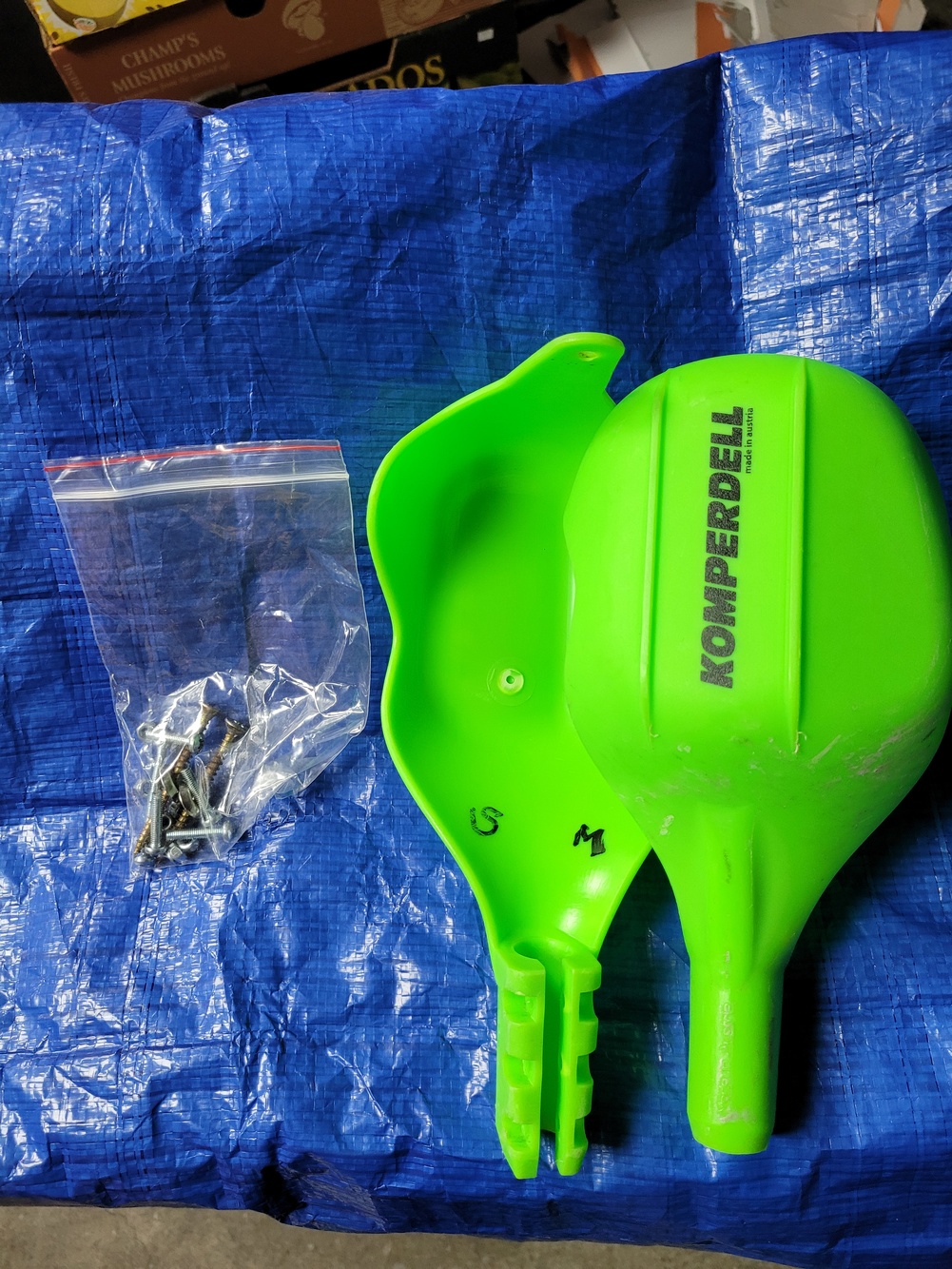 Komperdell Pole guards with screws SidelineSwap