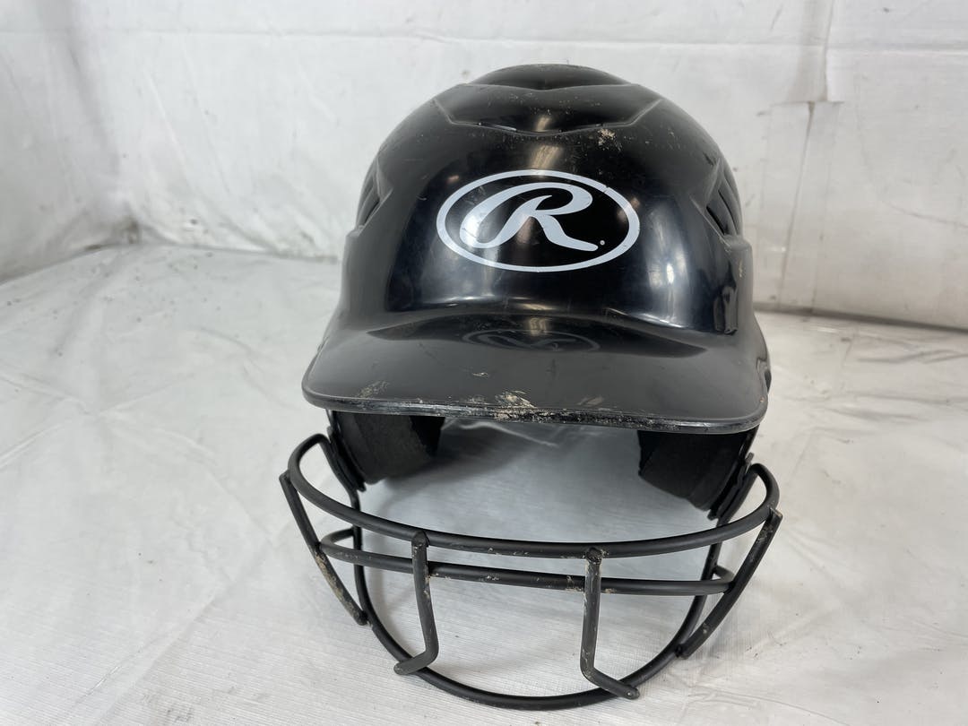 Used Rawlings Coolflo Rcfh 6 1 2 7 1 2 Fastpitch Softball Helmet W