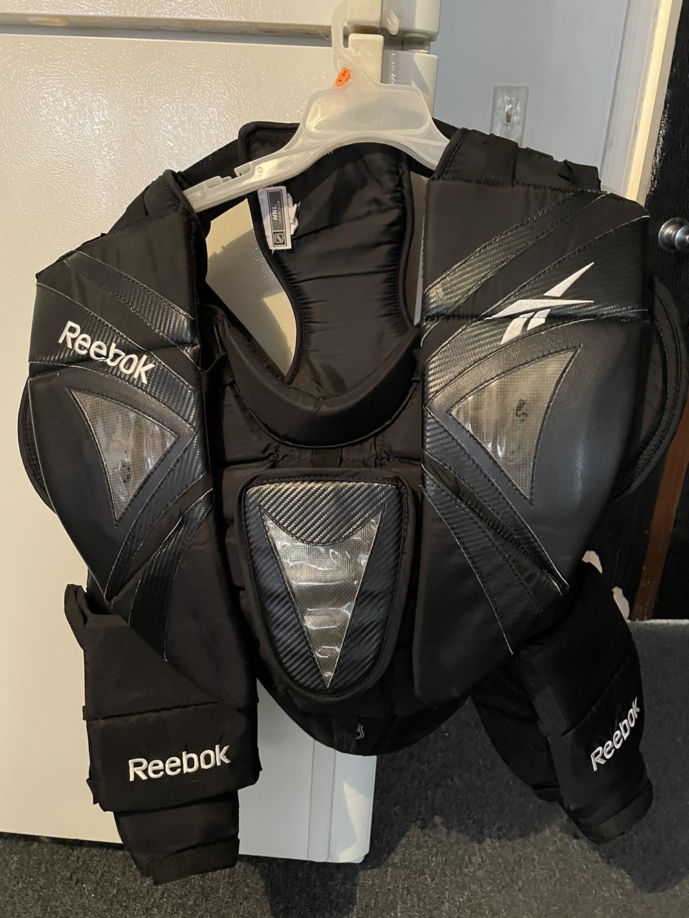 Large Reebok Goalie Chest Protector SidelineSwap