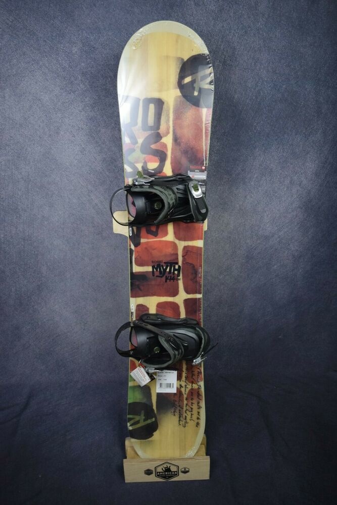 NEW ROSSIGNOL MYTH SNOWBOARD SIZE 144 CM WITH NEW DRAKE MEDIUM BINDINGS