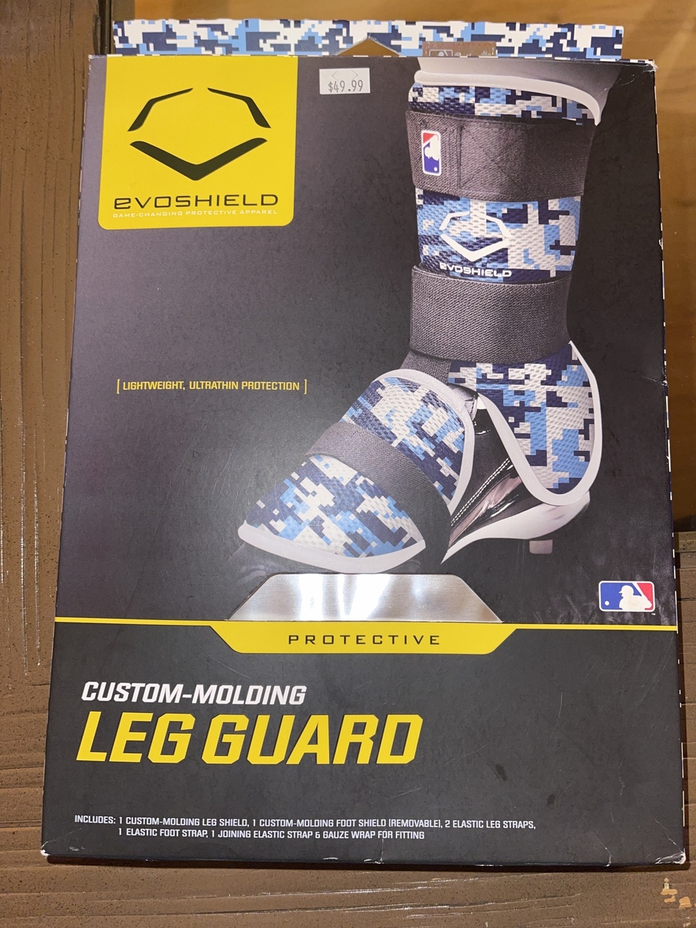 New EvoShield Hitters Shin Guard SidelineSwap