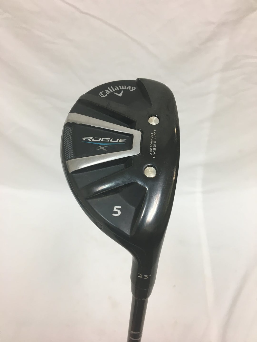 Used Callaway Rogue X 5 Hybrid Regular Flex Graphite Shaft Hybrid Clubs