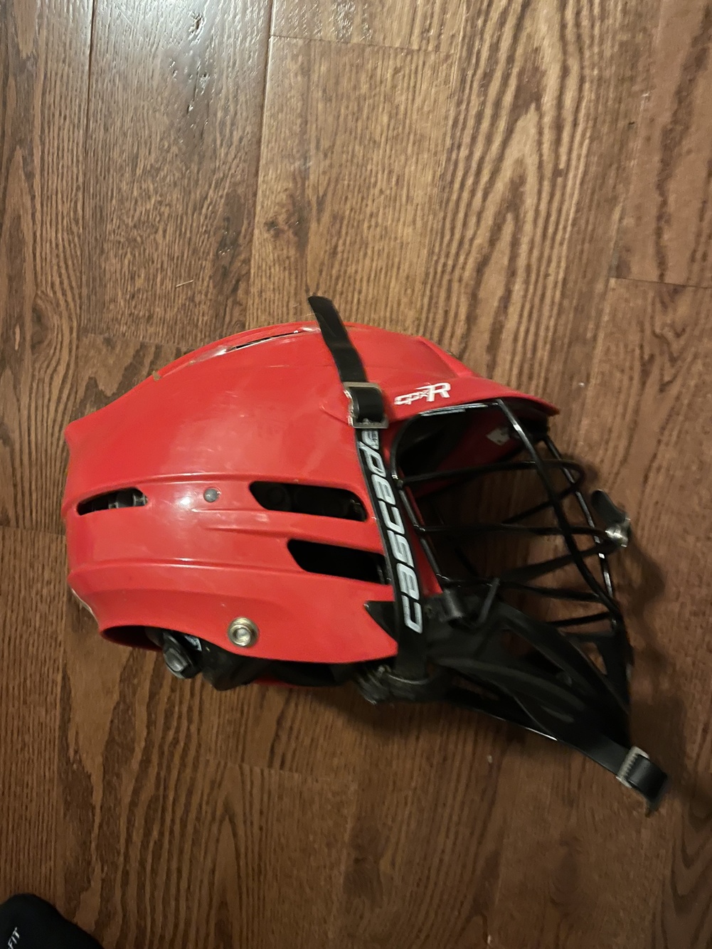 New Cascade PLL plain red helmet SidelineSwap