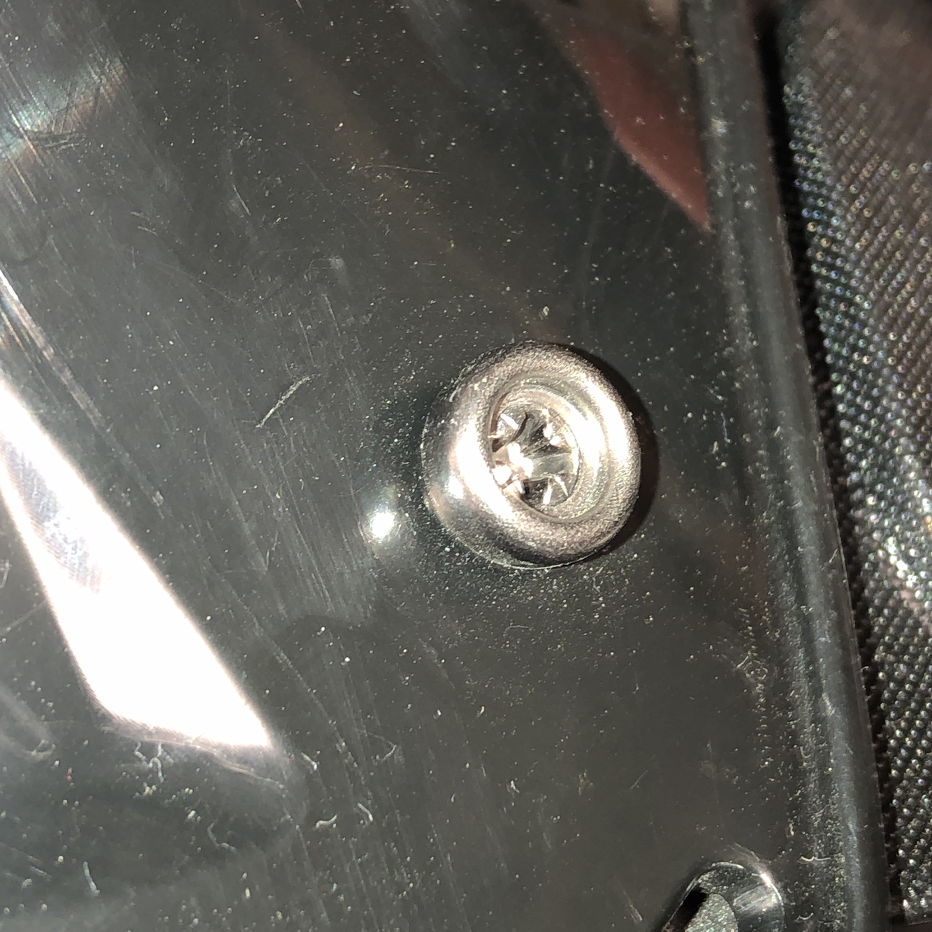 Black Bauer Hockey Helmet Dome Screws (Cage Strap Screws) (3 Pack