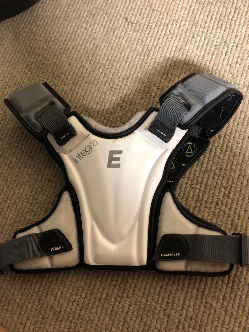 Used Large Epoch Integra Shoulder Pads SidelineSwap