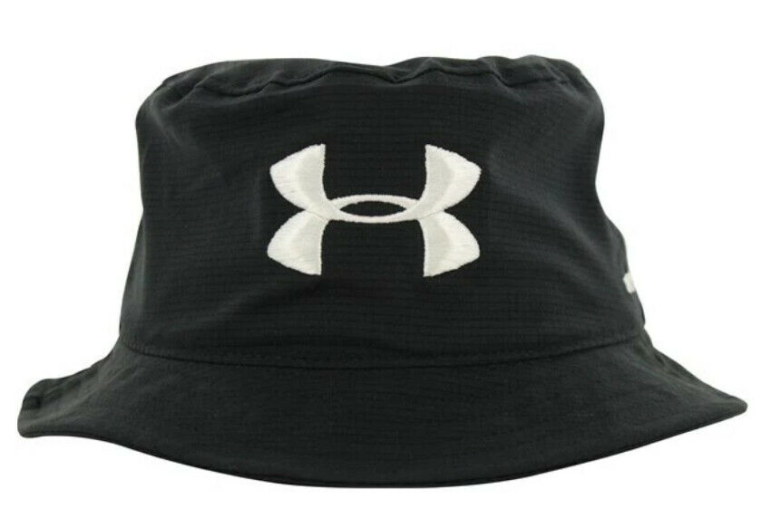 NEW Under Armour Golf Airvent S/M Black Bucket Hat SidelineSwap
