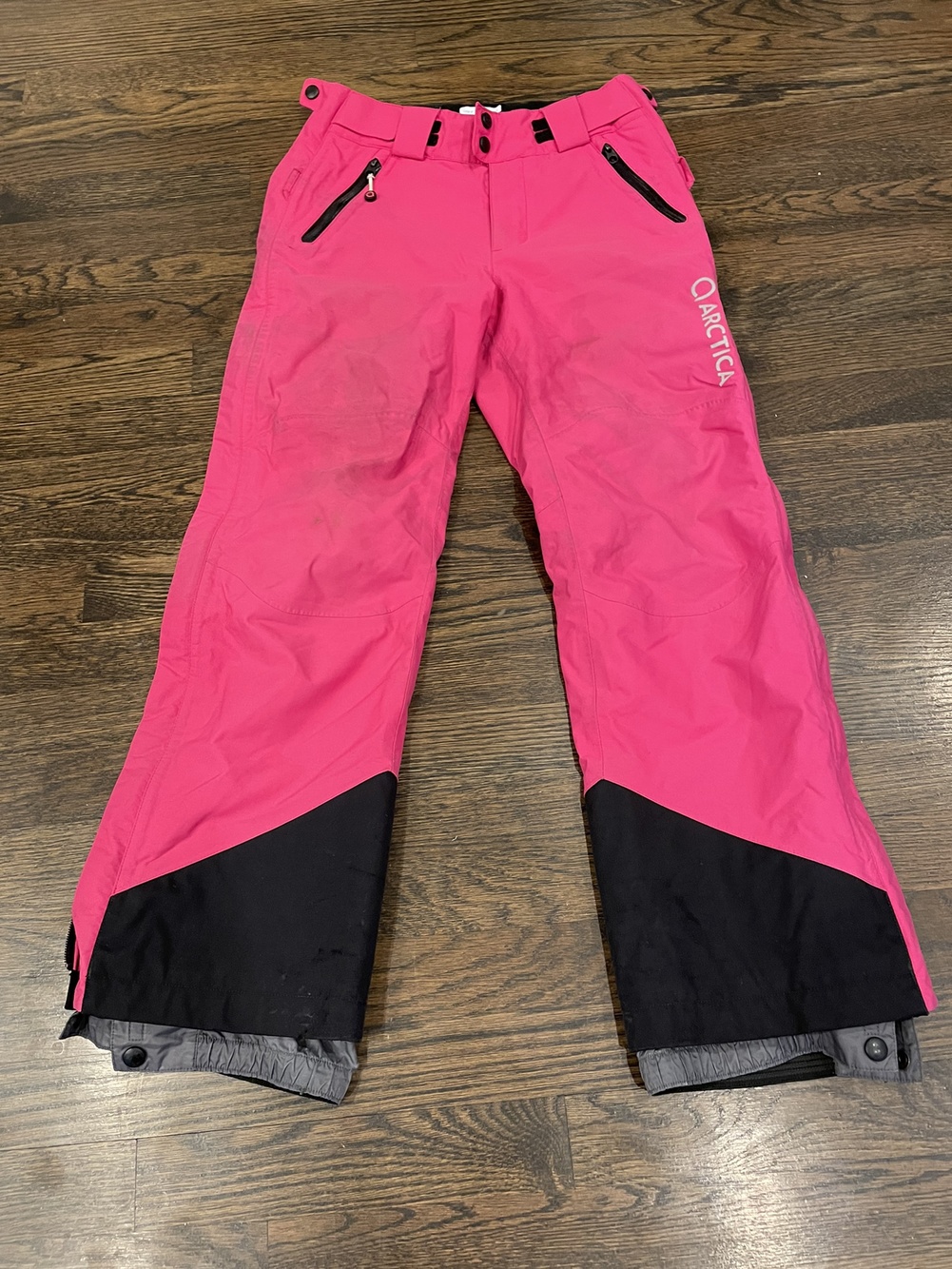 Arctica ski pants junior hot pink zip off SidelineSwap