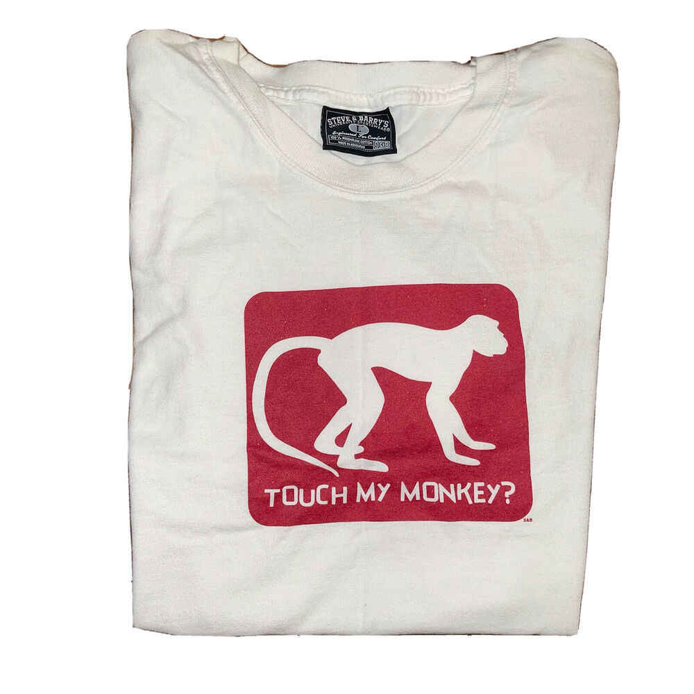 Rare Vtg ‘99 SNL Mike Myers Sprockets Skit Touch My Monkey Shirt Size