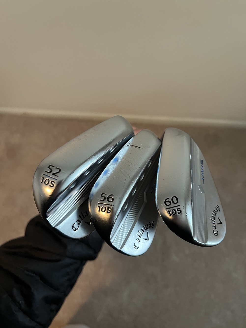 Callaway - キャロウェイ  MD5 52、56 ウェッジ　2本セット Amazon.com : Callaway Mack Daddy 5 Jaws Wedge (Tour Grey