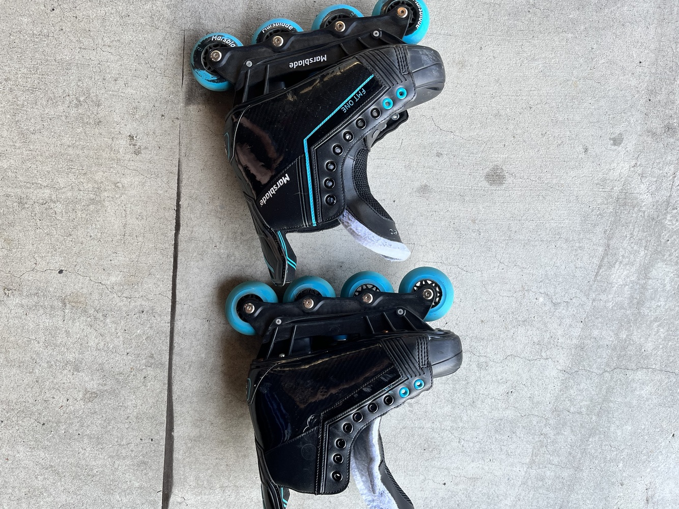 Senior Verbero Regular Width Size 7.5 Marsblade FMT ONE Hockey Skates SidelineSwap