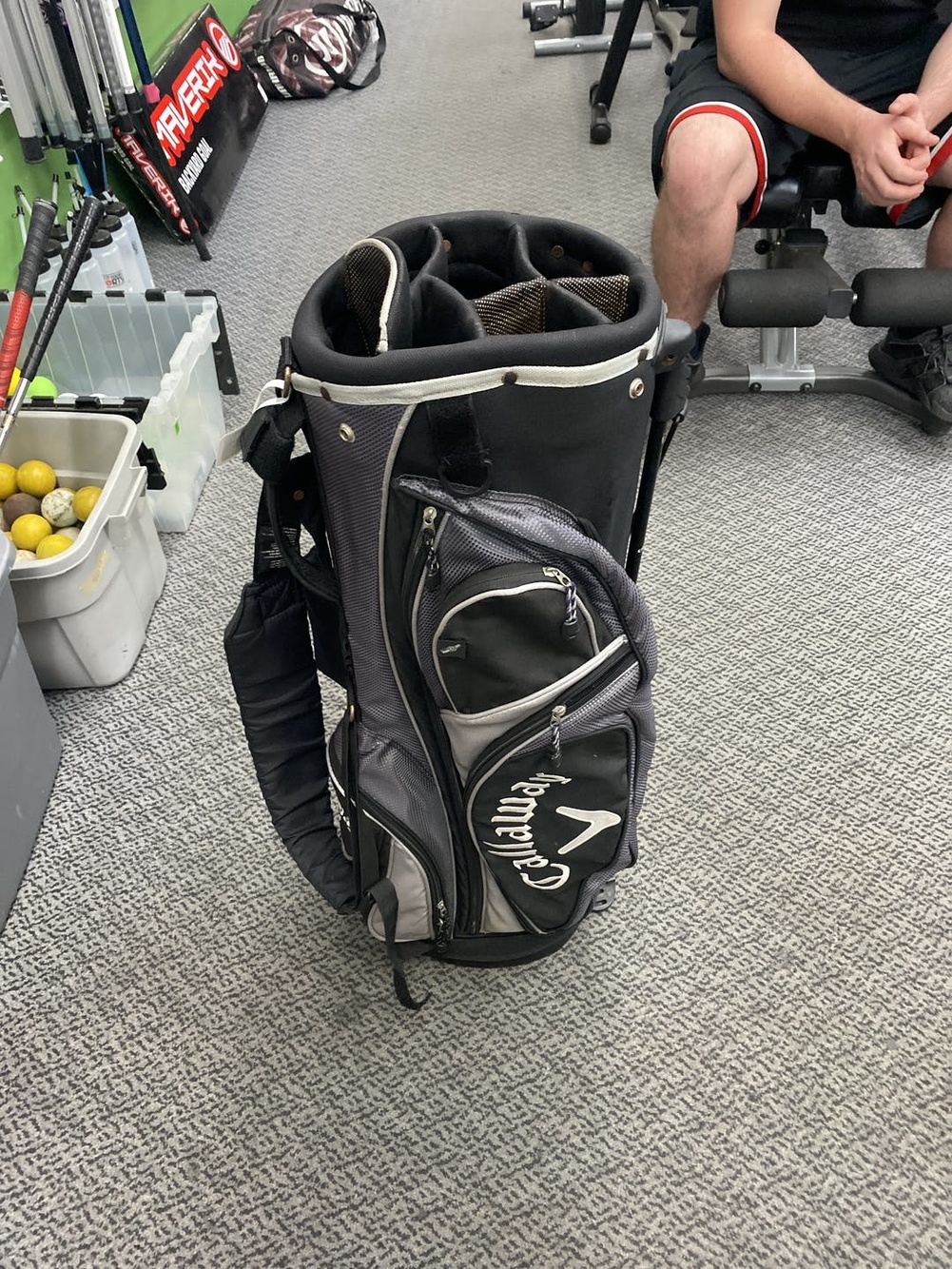 Used Callaway Black Bag Golf Stand Bags SidelineSwap