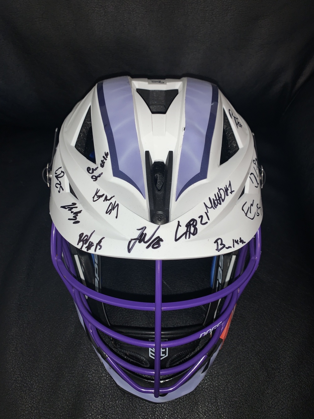 2021 SIGNED WATERDOGS HELMET SidelineSwap