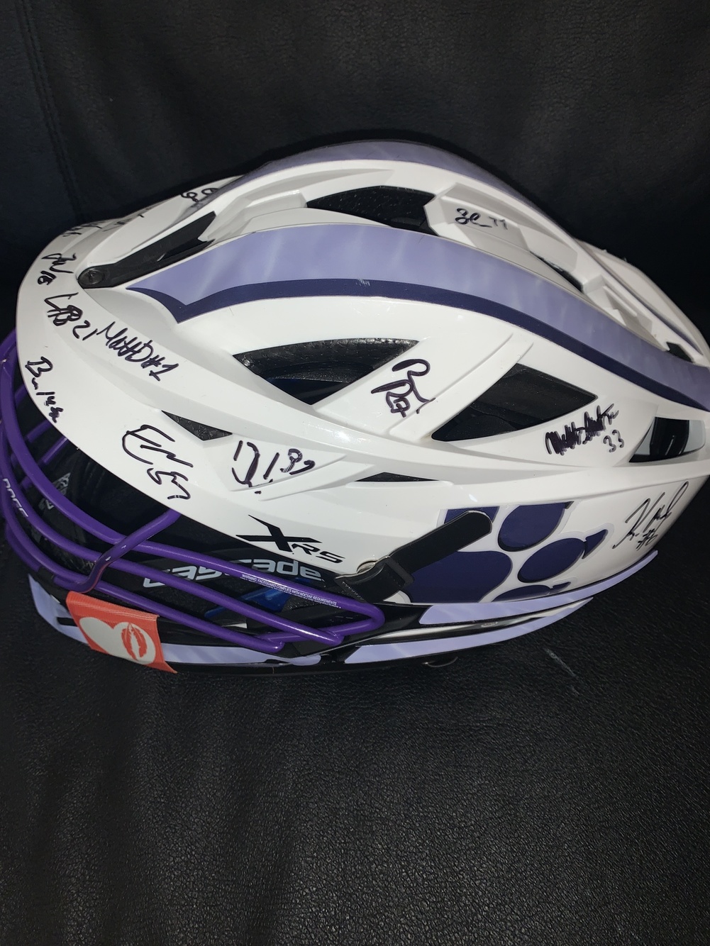 2021 SIGNED WATERDOGS HELMET SidelineSwap