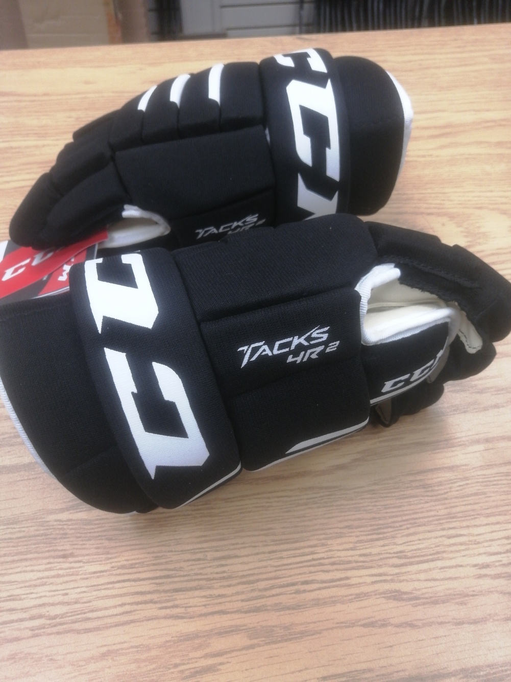 New CCM Tacks 4R2 14" Pro Stock Gloves SidelineSwap