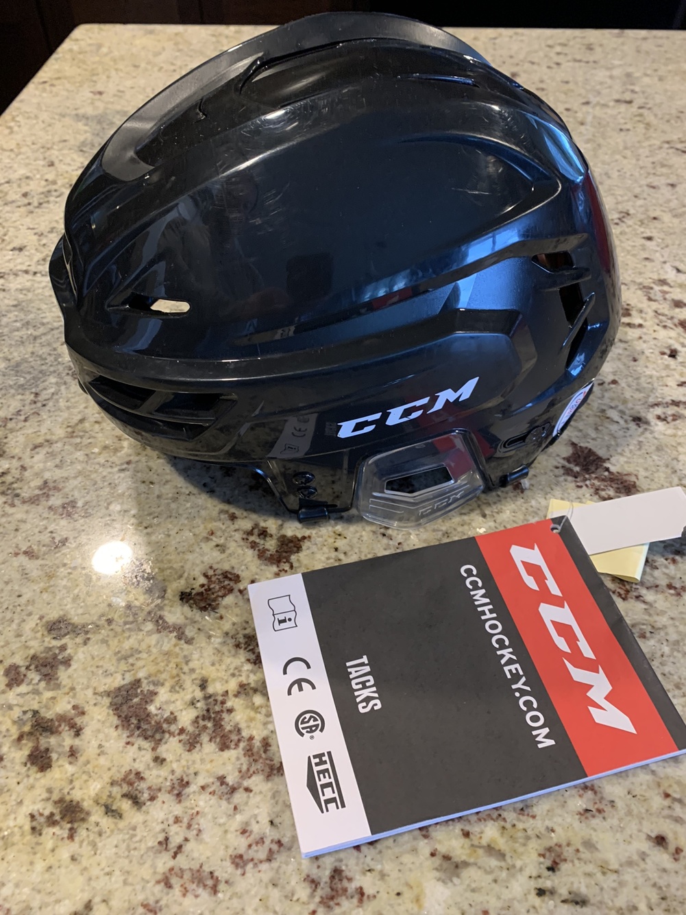 New Large CCM Tacks 710 Helmet SidelineSwap