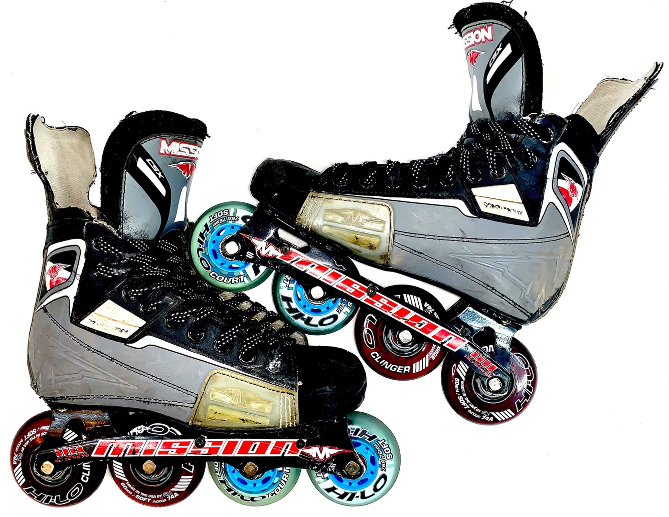Mission CSX Size 6E Roller Hockey Inline Roller Skates (US Men Shoe 6