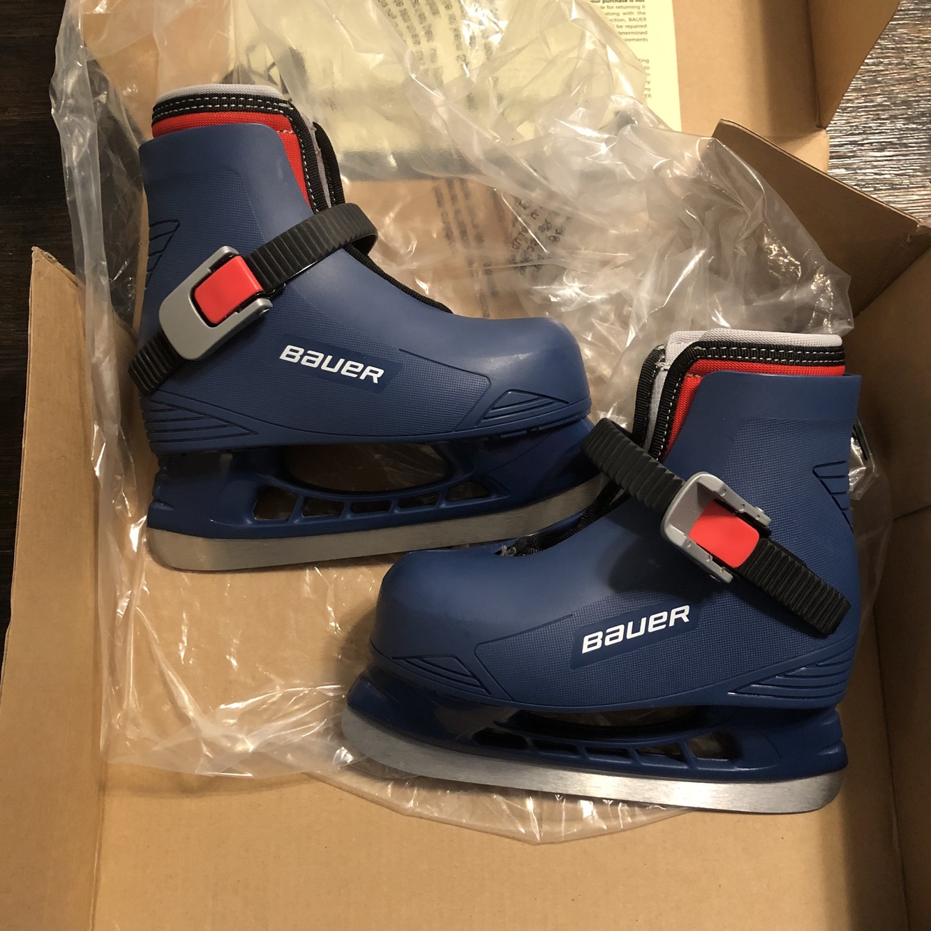 Junior Bauer Size 9 Lil Champ Hockey Skates SidelineSwap