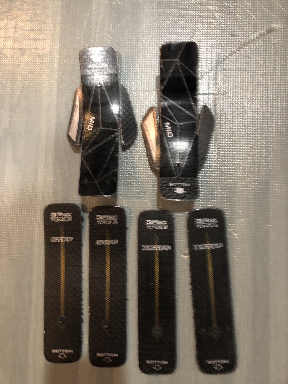 Bauer supreme 1S hockey skate tongue inserts SidelineSwap