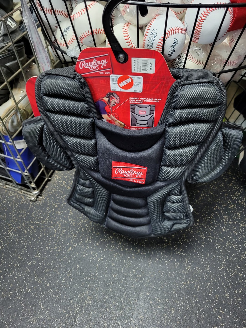 Rawlings Chest Protector Youth Catchers Equipment SidelineSwap