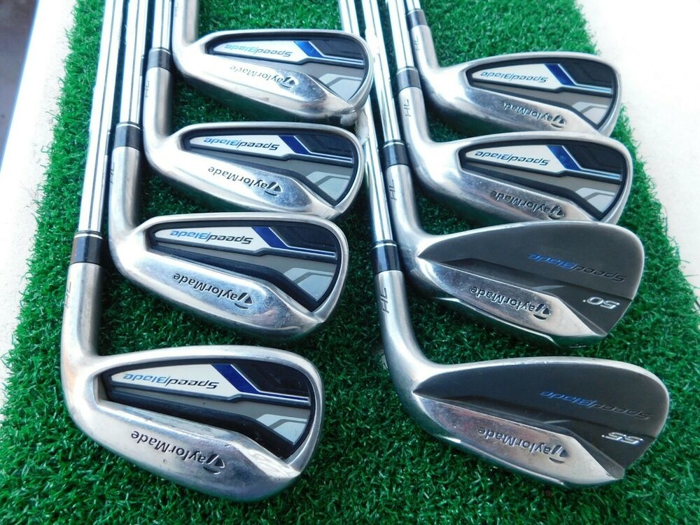 TaylorMade SpeedBlade (5iPW,GW) Iron Set w/ SpeedBlade Uniflex Shafts