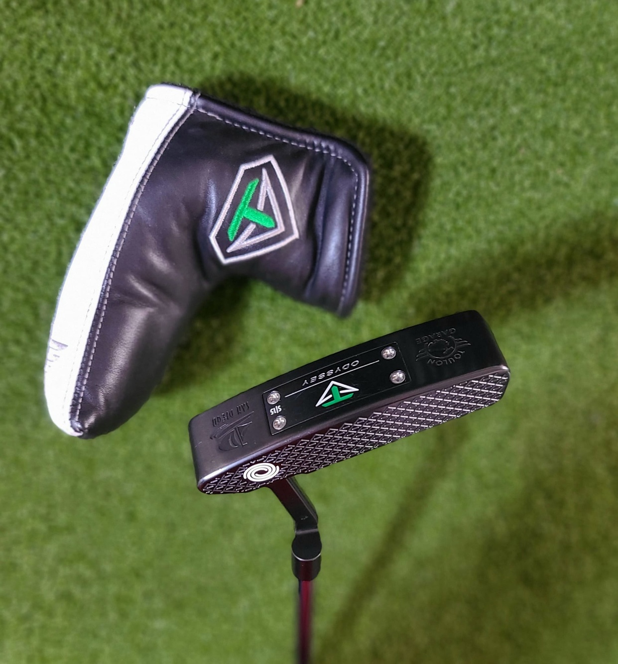 Tour Issue Odyssey Toulon Garage San Diego Putter, RH +H/C Stroke Lab