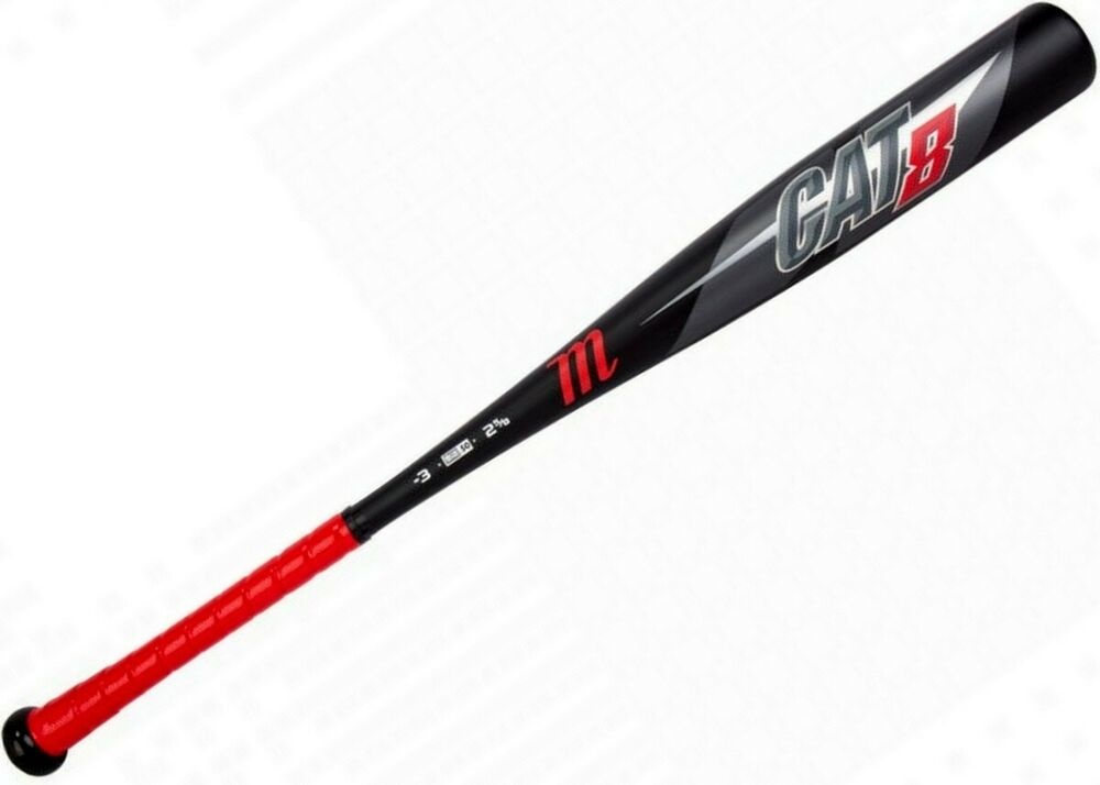 MARUCCI MCBC8CB 33/30 CAT 8 Black Minus/Drop 3 HS BBCOR Baseball bat