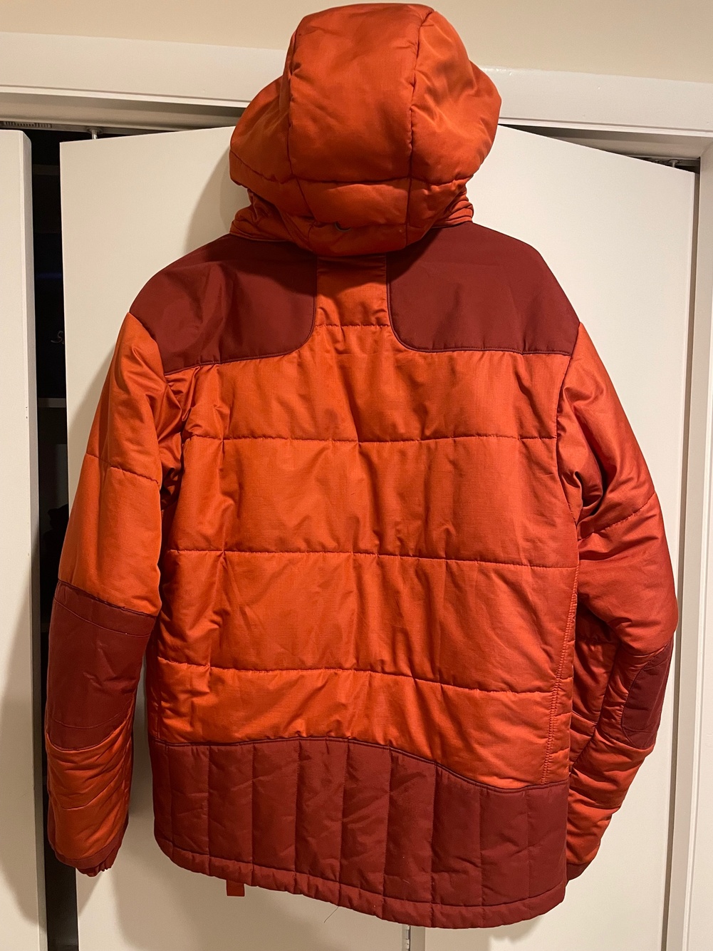 PATAGONIA Puff Rider Jacket Men's - Red/Orange - Medium - Great