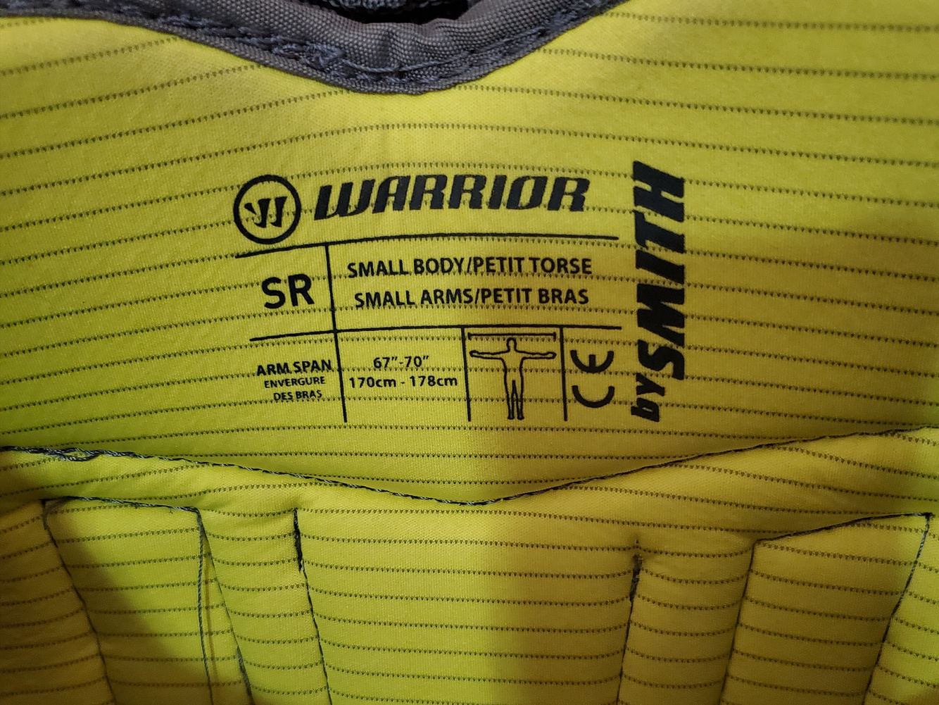 Goalie Chest Protector Used Small Warrior Ritual G2 PRO SidelineSwap