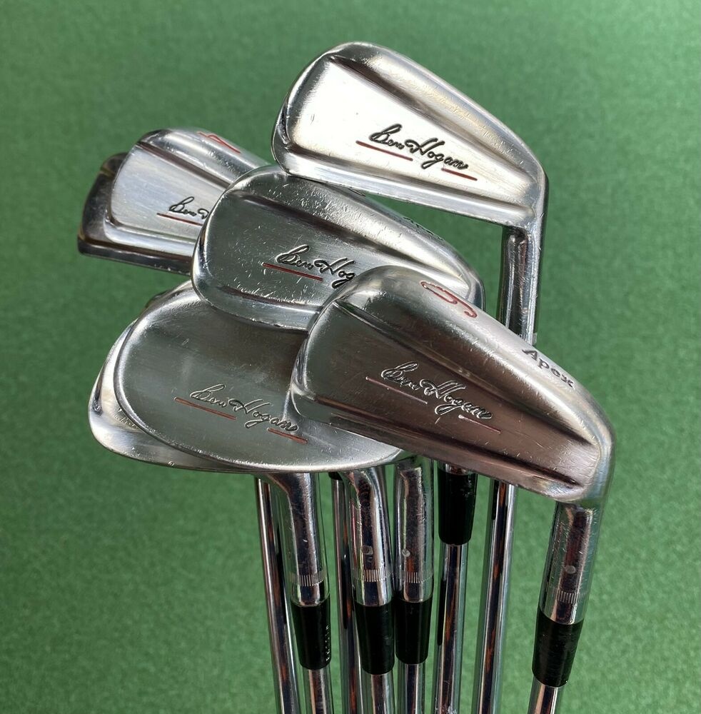 BEN HOGAN APEX REDLINE IRON SET 3SW BLADES HOGAN STIFF 4 FLEX