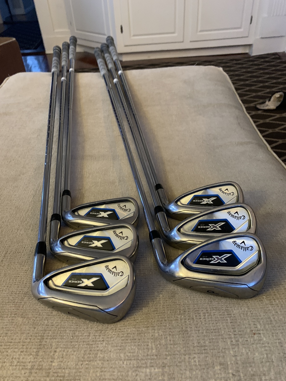 Iron Set Men's Used Callaway X series n416 Right Handed Regular Flex