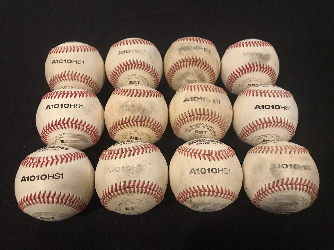 Wilson A1010 HS1 Baseballs SidelineSwap