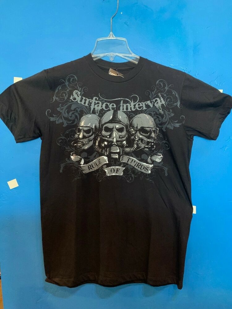 Dive T Shirt Surface Interval Rule of Thirds slim cut SidelineSwap