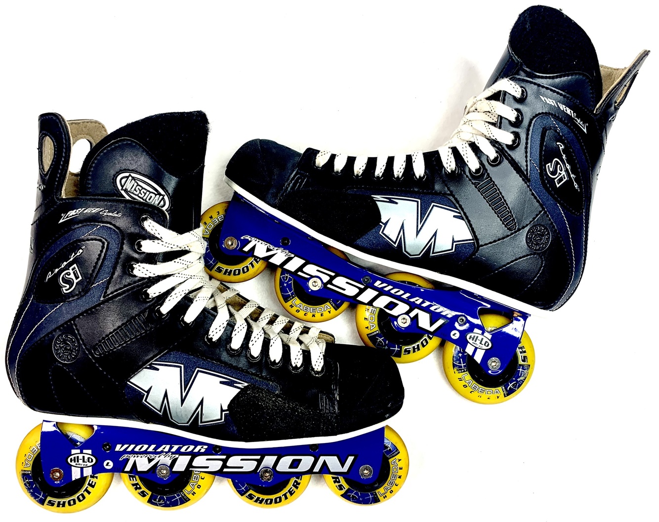 Mission Proto Si Violator Inline Hockey Roller Skates Size 12D (12 US