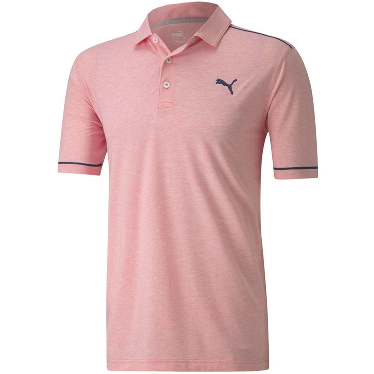 puma heather gradient golf polo
