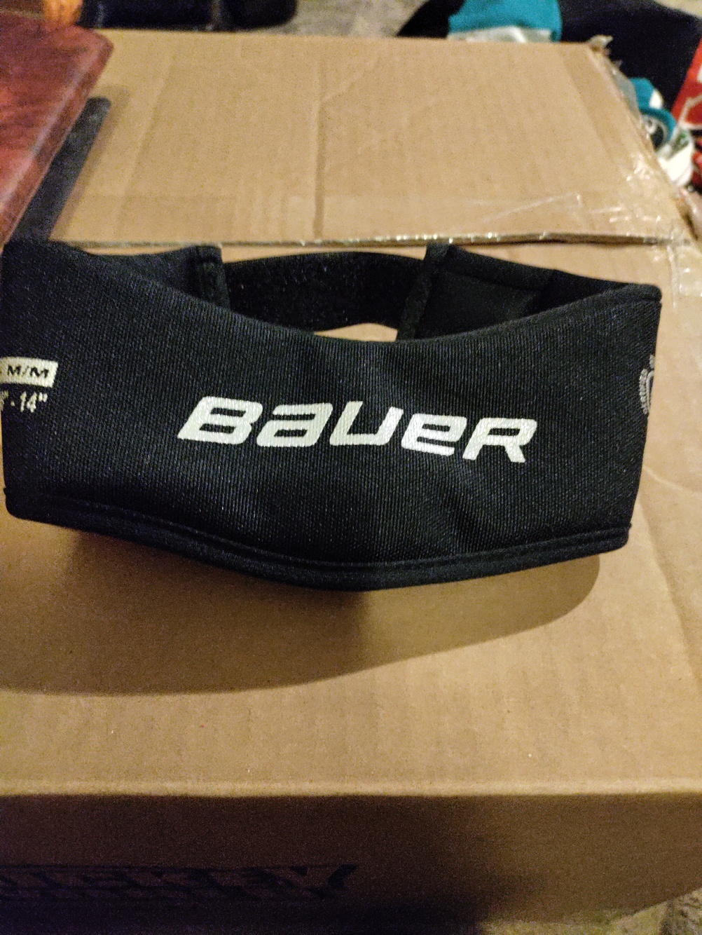Bauer neck guard youth SidelineSwap Bauer neck guard youth SidelineSwap