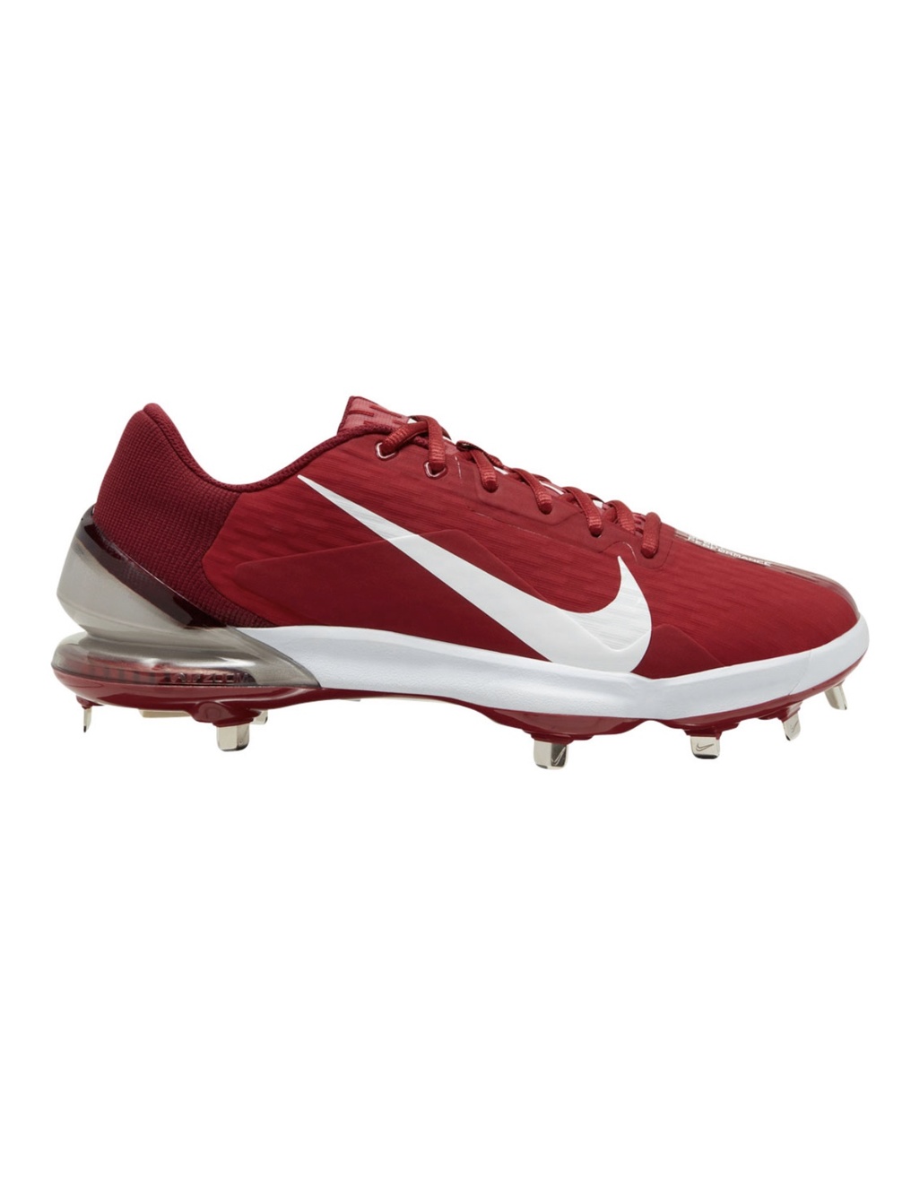 Nike Force Zoom Trout 7 Pro Men's Baseball Cleats (Red/White