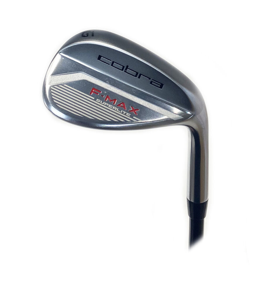 Cobra FMax Superlite Single Gap Wedge Graphite SuperLite 50g Senior Flex SidelineSwap