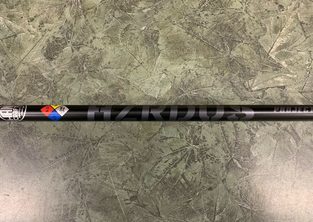 Project X Handcrafted HZRDUS Black 62g Stiff 6.0 Flex Golf Shaft 46
