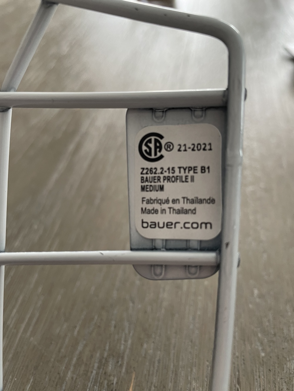 Bauer Profile II I2 Hockey Helmet Cage SidelineSwap